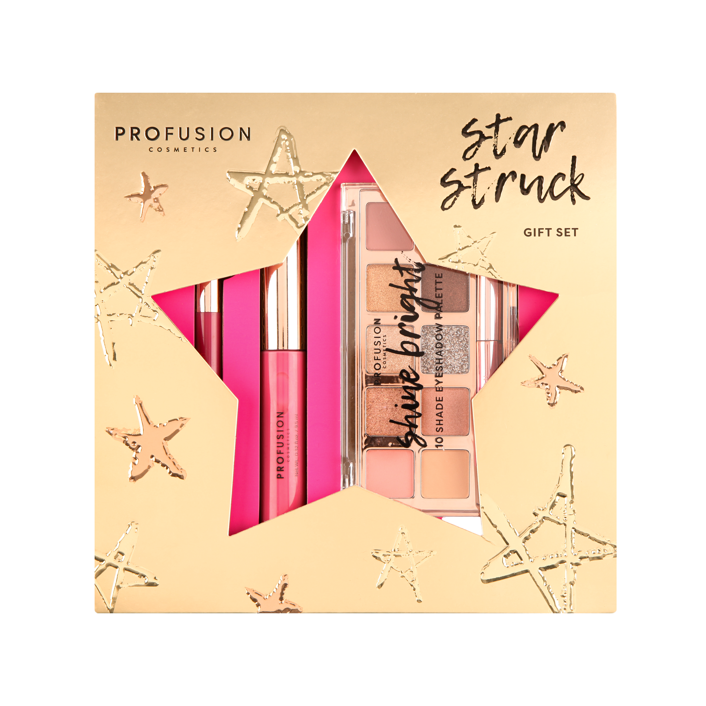 Crimson Star Struck – 4-Piece Face and Eye Set