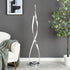 Vienna Dimmable LED 55" Tall Floor Lamp // Chrome