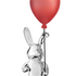 Chrome Bunny Red Balloon