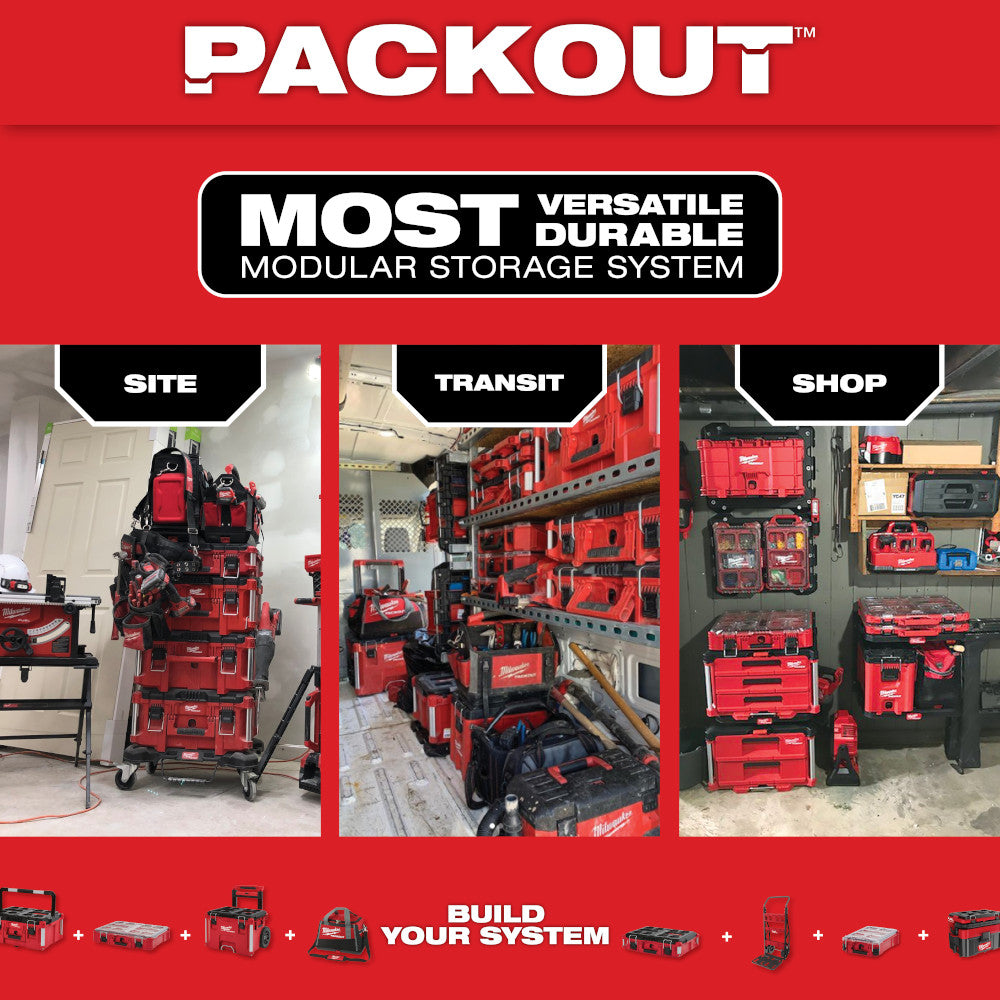 Milwaukee 48-22-8436Z PACKOUT™ Compact Low-Profile Organizer