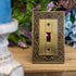 English Garden Brushed Brass Cast - 1 Duplex Wallplate