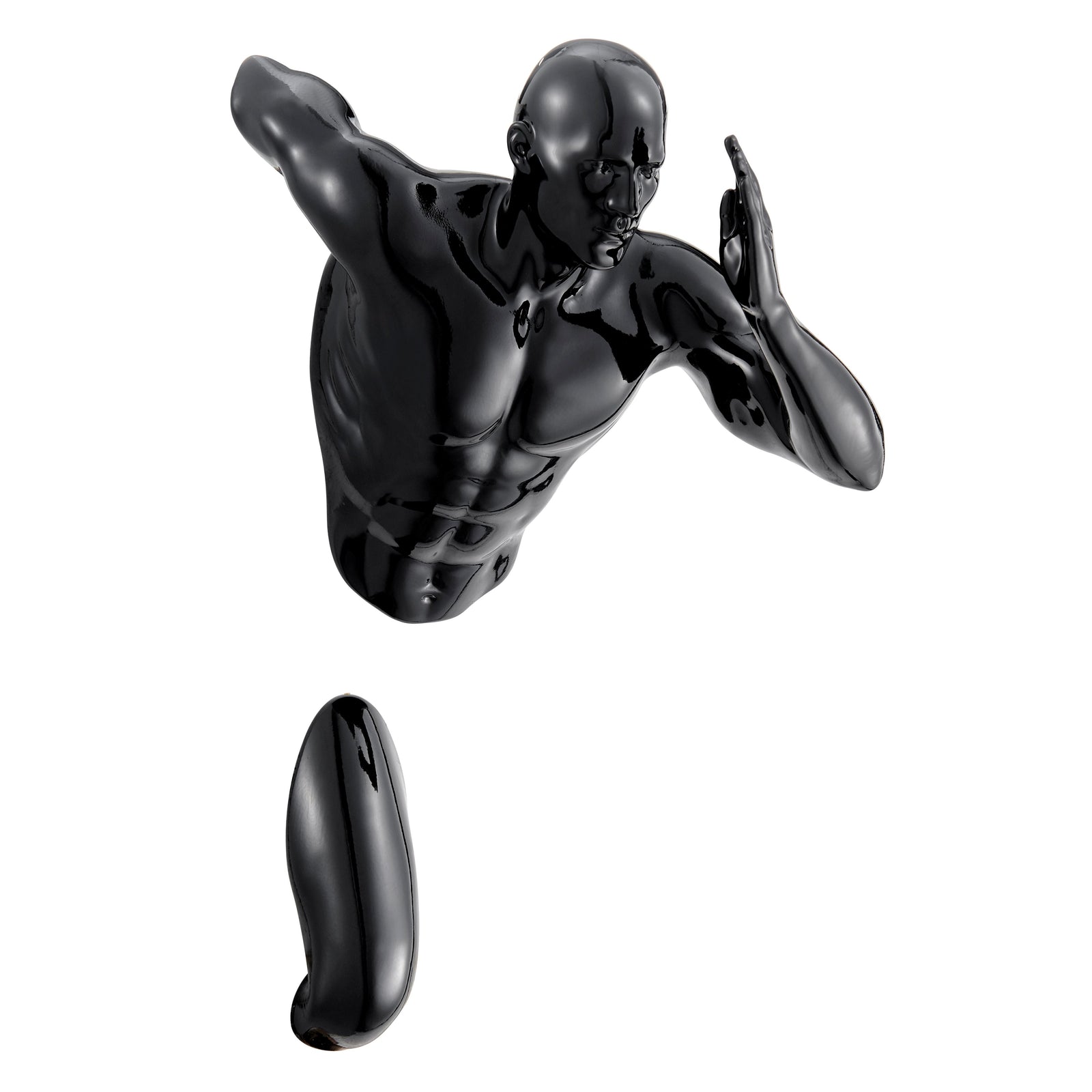 Escultura de pared Runner Man de 13