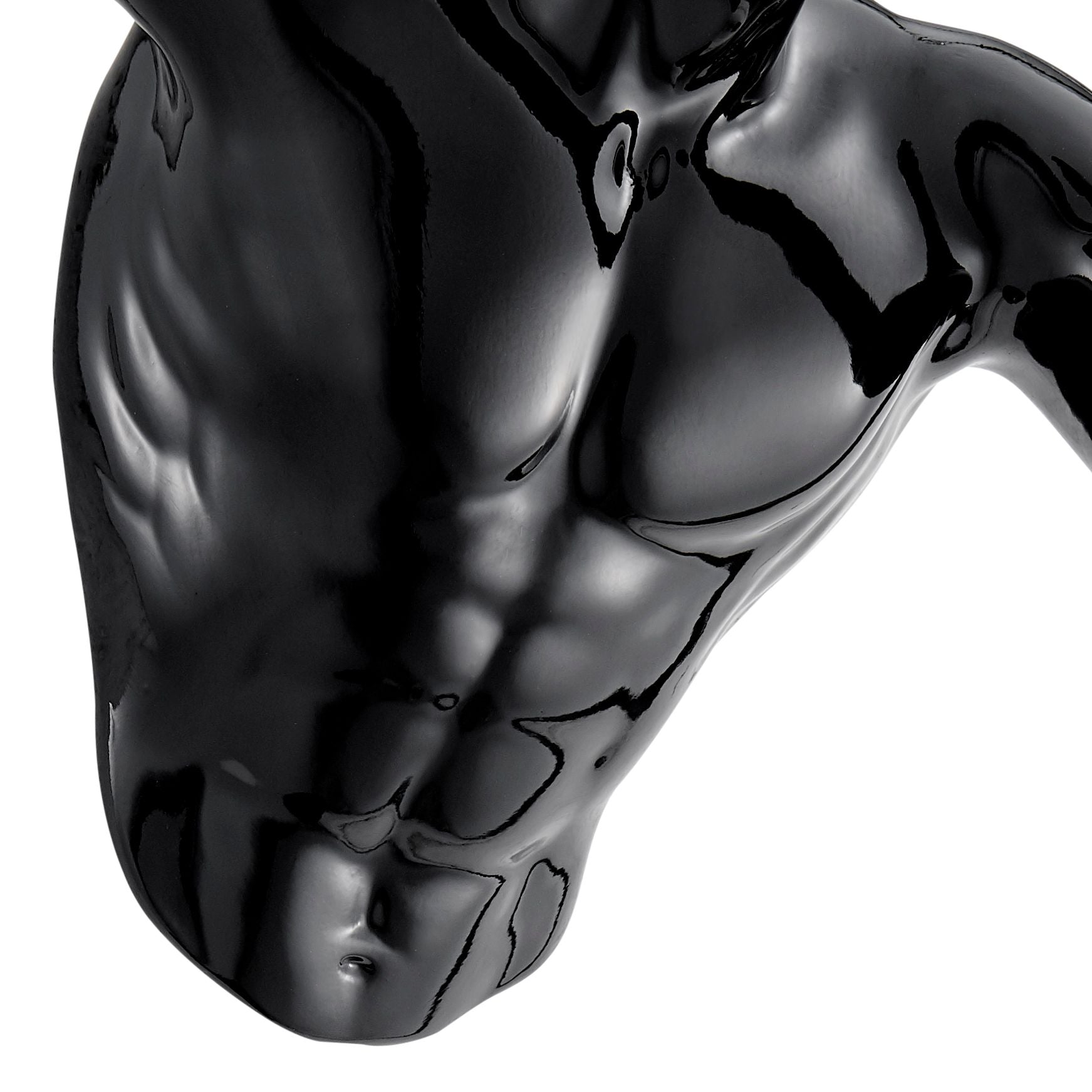 Escultura de pared Runner Man de 13" // Negra