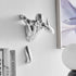 Escultura de pared Runner Man de 13" // Cromada