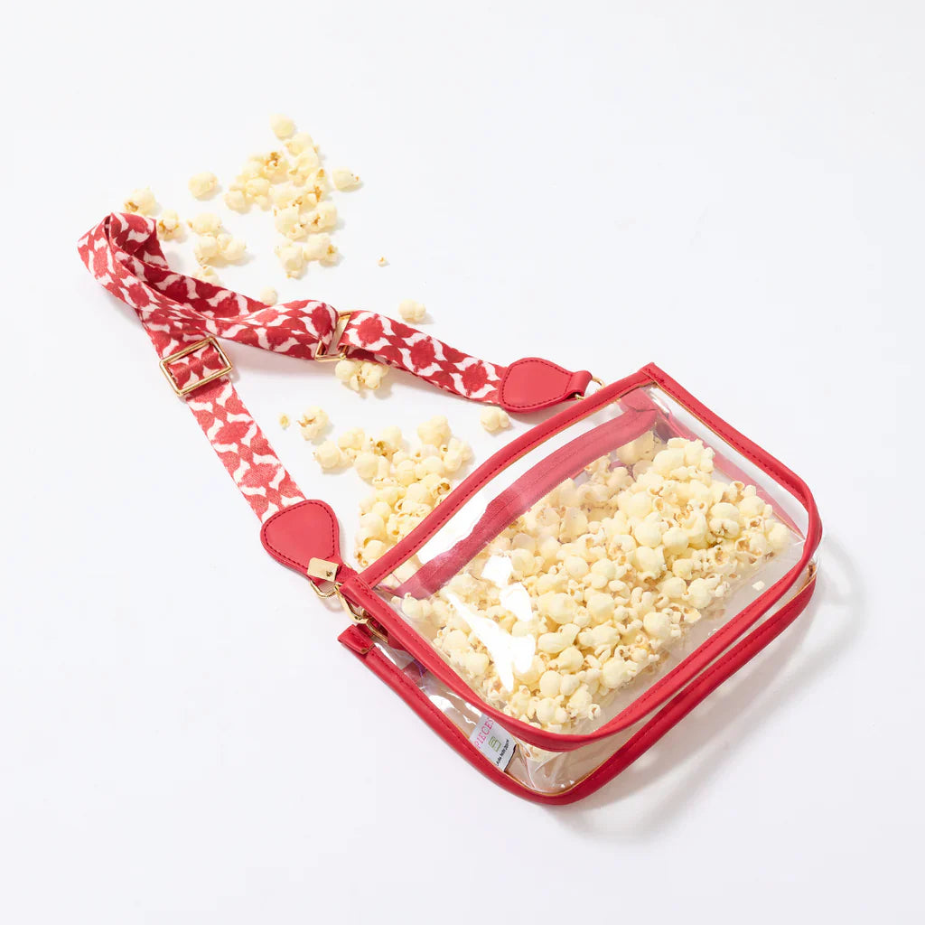 Spice Market Red Stadium Bag by Laura Park