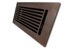 Cast Aluminum Linear Bar Vent Covers - Oil Rubbed Bronze