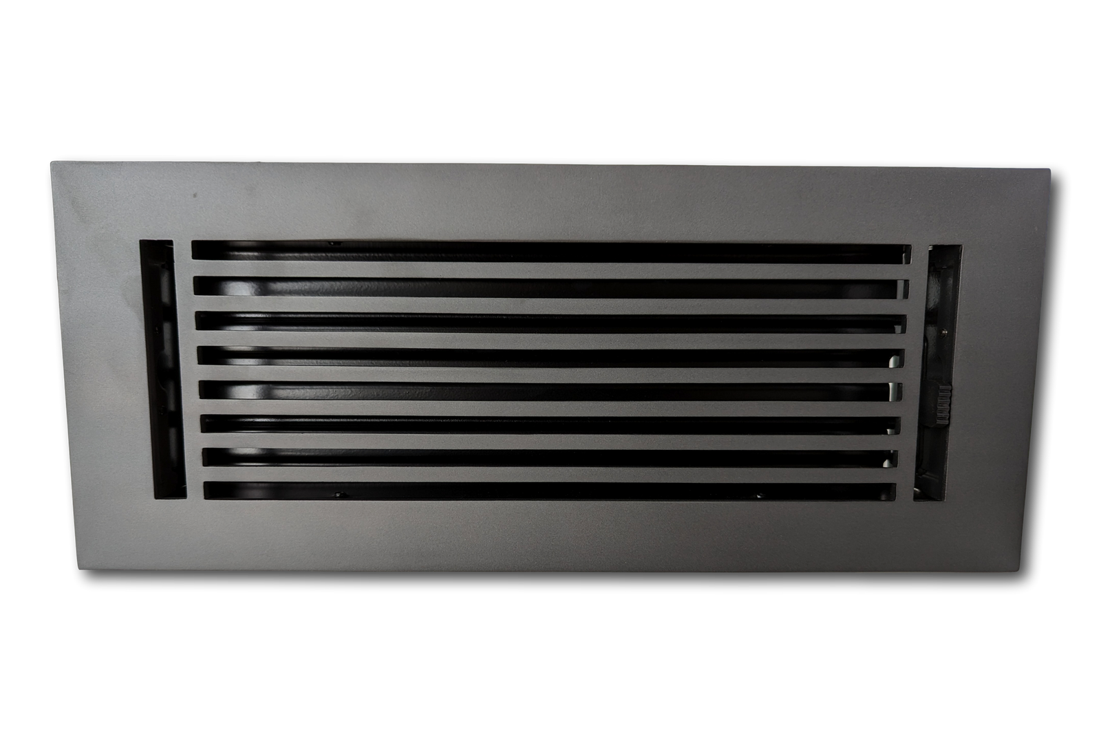 Cast Aluminum Linear Bar Vent Covers - Carbon Gray