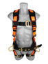 Frontline 50CTB Combat Construction Style Full Body Harness with Tongue Buckle Belt & Legs S