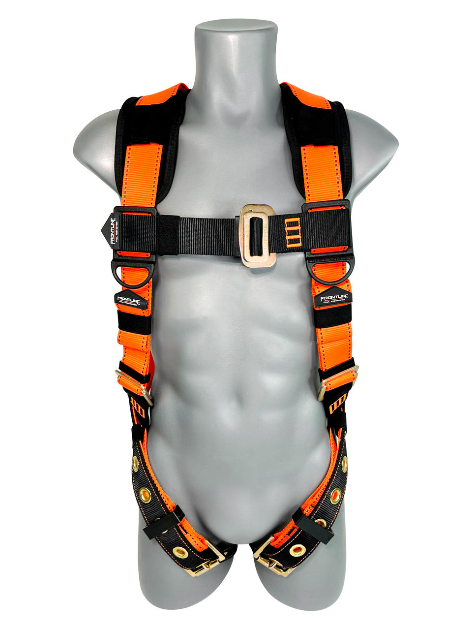 Frontline 50VTB Combat Economy Series Full Body Harness with Tongue Buckle Belt S