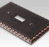 Egg & Dart Aged Bronze Cast - 1 Duplex Wallplate