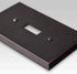 Manhattan Aged Bronze Cast - 1 Rocker Wallplate