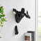 Escultura de pared Runner Man de 20" // Negra