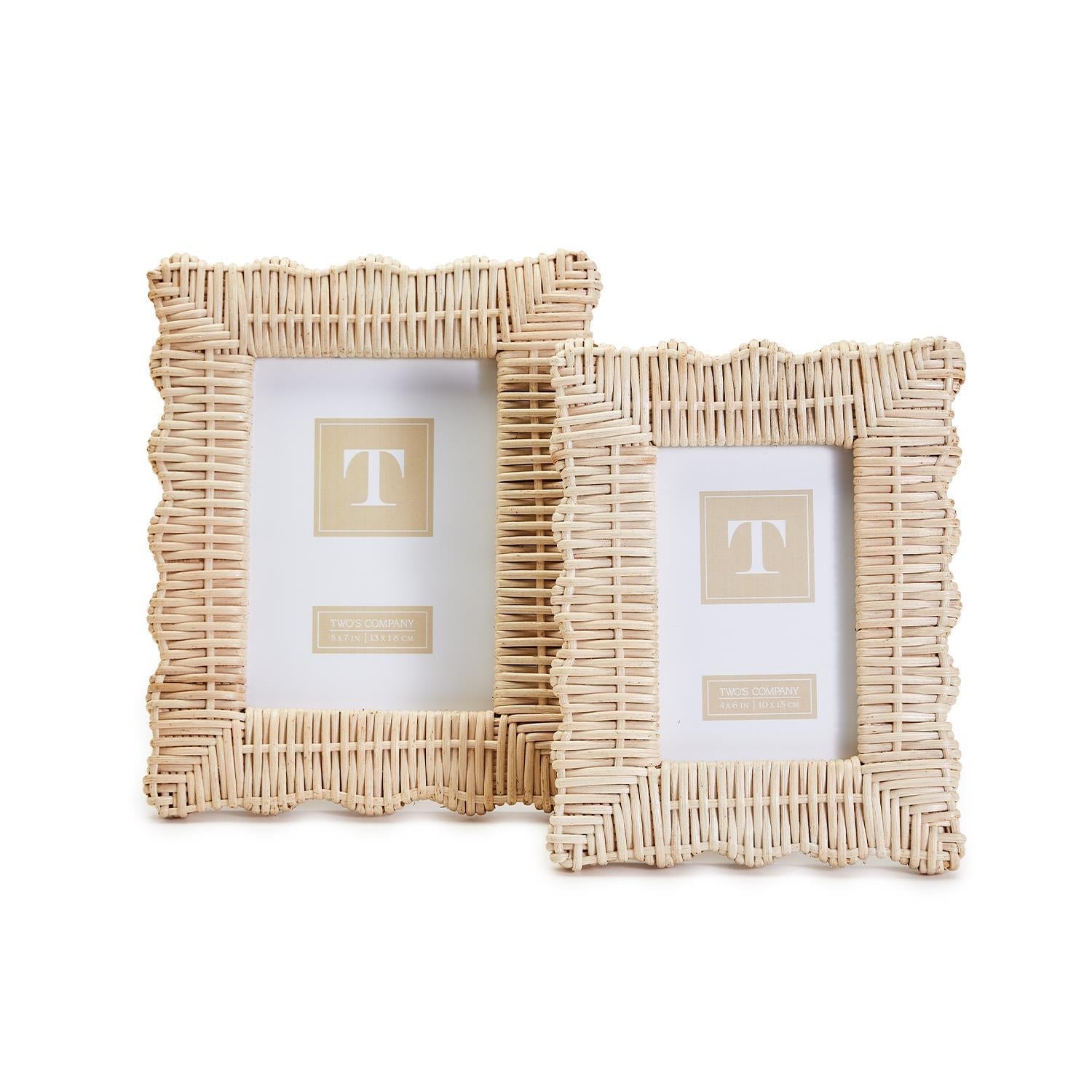 Wicker Weave Photo Frame - Natural