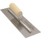 Marshalltown 15273 14 X 4 1-2 Finishing Trowel Straight Wood Handle