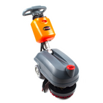 RT15 14" Commercial Compact Floor Scrubber Machine, 14500 sqft/h, 4-Gal Sewage Tank, Efficient Cleaning for Hard Floors