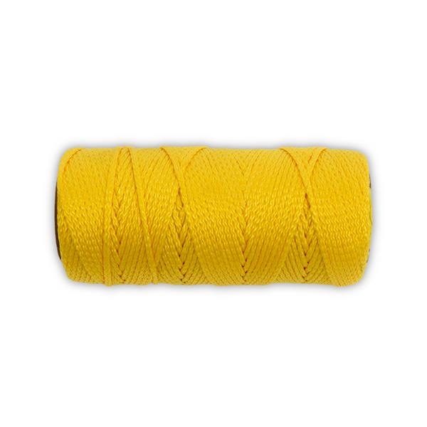 Marshalltown 10247 Braided Nylon Mason's Line 250' Yellow, Size 18 4