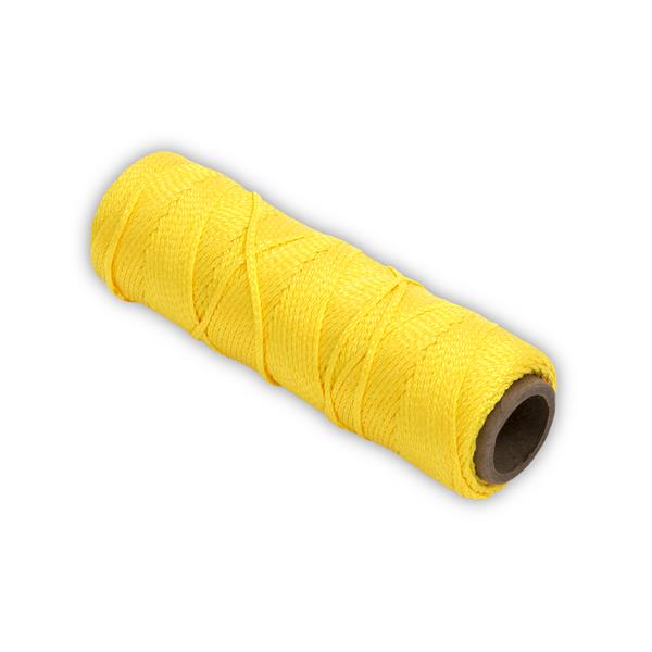 Marshalltown 10256 Braided Nylon Mason's Line 250' Yellow, Size 18 6