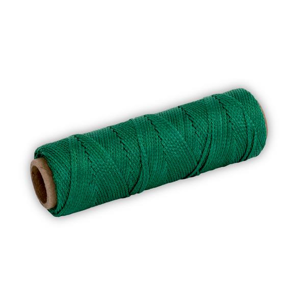 Marshalltown 10257 Braided Nylon Mason's Line 250' Green, Size 18 6