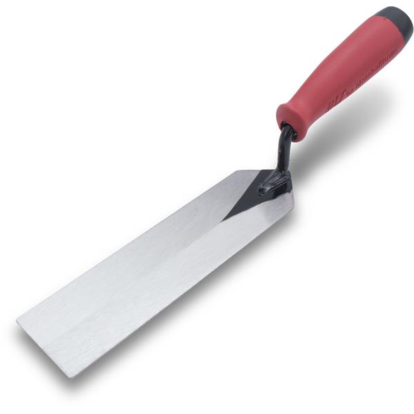 Marshalltown 18632 Margin Trowel 5" x 2" Stainless Steel with Red Soft Grip Handle