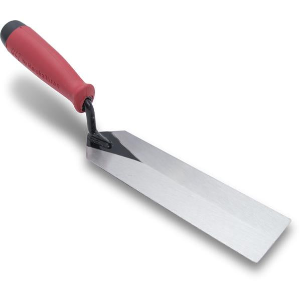 Marshalltown 18632 Margin Trowel 5" x 2" Stainless Steel with Red Soft Grip Handle