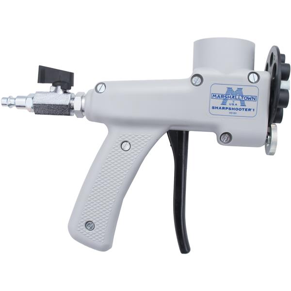 Marshalltown 16356 Sharp Shooter I Drywall Hopper Gun with 45 Degree Angle Adapter