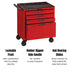 Teng Tools 4 Drawer Heavy Duty Roller Cabinet Tool Chest / Wagon - TCW804N