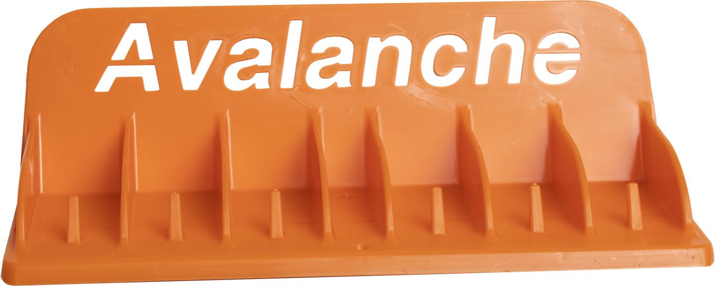 Soporte de almacenamiento para pala quitanieves Avalanche!