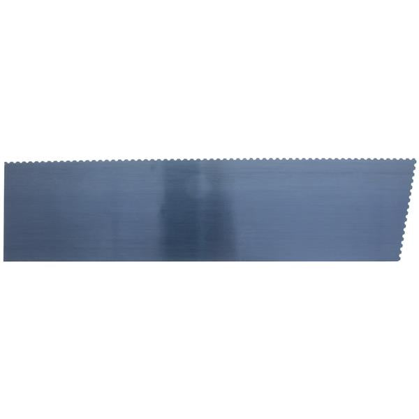 Marshalltown 15864 Tiling & Flooring 16" Blue Steel Notched Trowel-1-8 X 3-32 X 1-8 U-10 Degree Cut Back