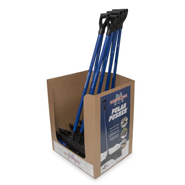 Polar Pusher Snow Removal Tool Display