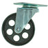 5in Galvanized Casters - Swivel with Brakes