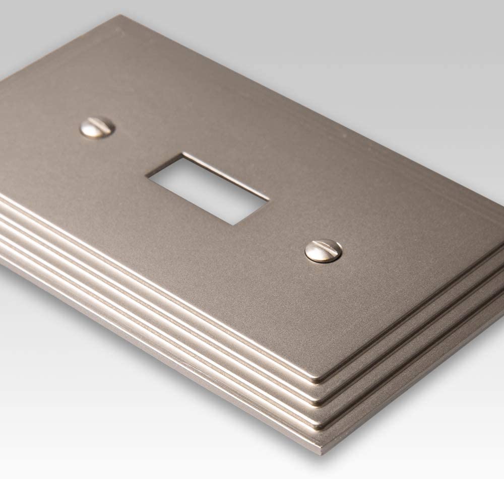 Steps Satin Nickel Cast - 1 Blank Wallplate