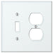 Mint Acrylic - 1 Toggle / 1 Duplex Wallplate