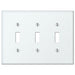 Mint Acrylic - 3 Toggle Wallplate