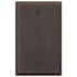 Manhattan Aged Bronze Cast - 1 Blank Wallplate