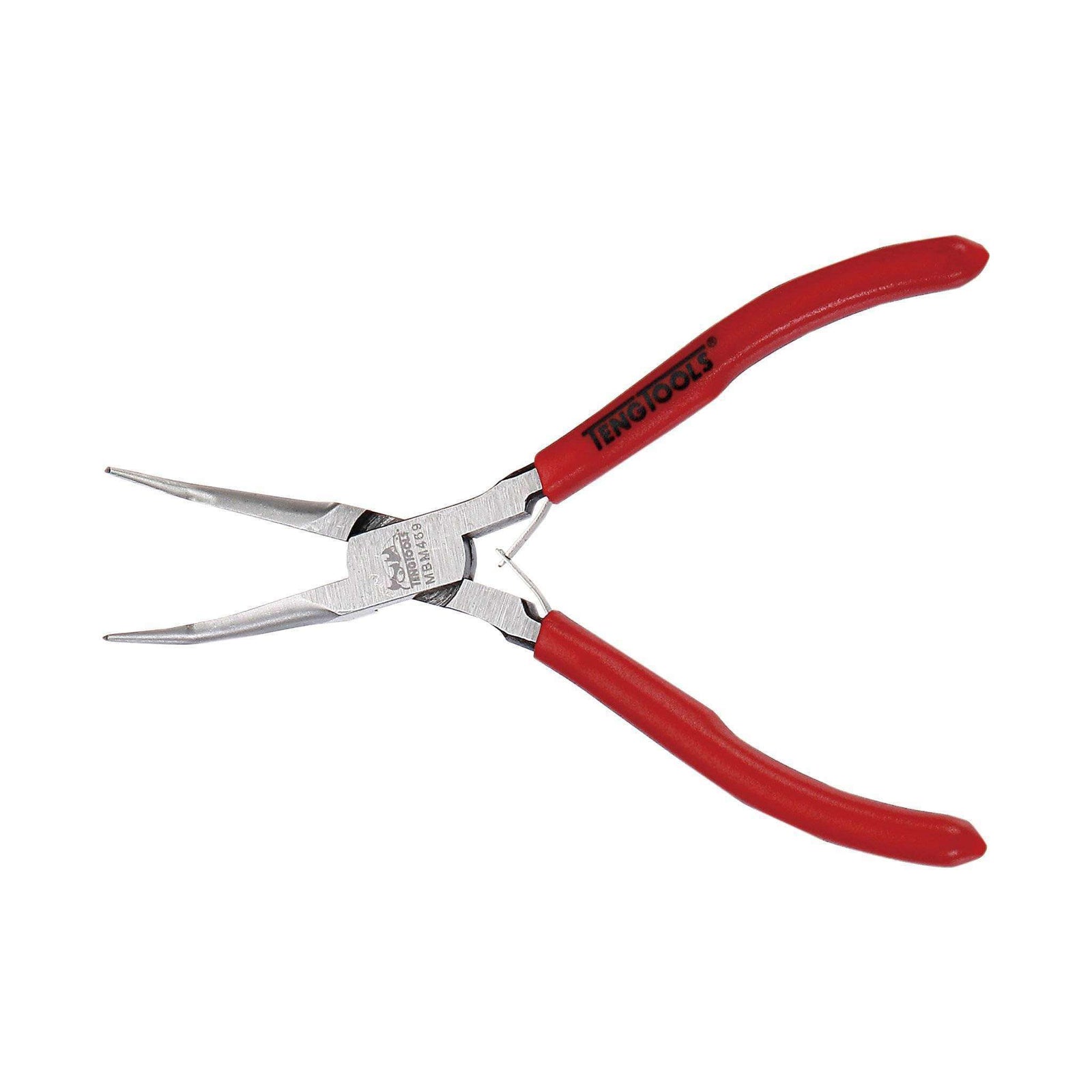 Teng Tools 6 Inch Professional Precision Mini Bent Nose Pliers - MBM469