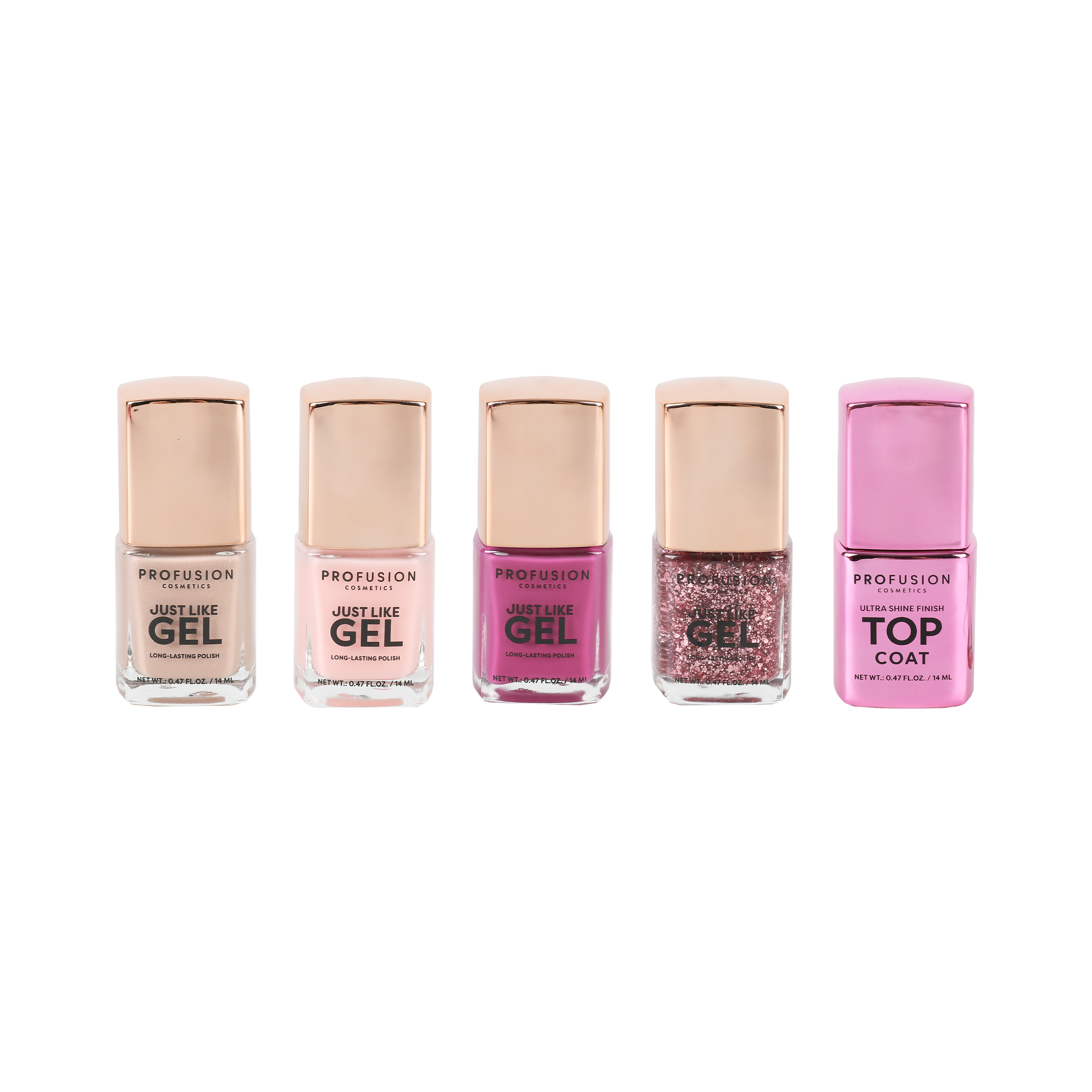 Shining Star Gel Effect Nail Polish Set