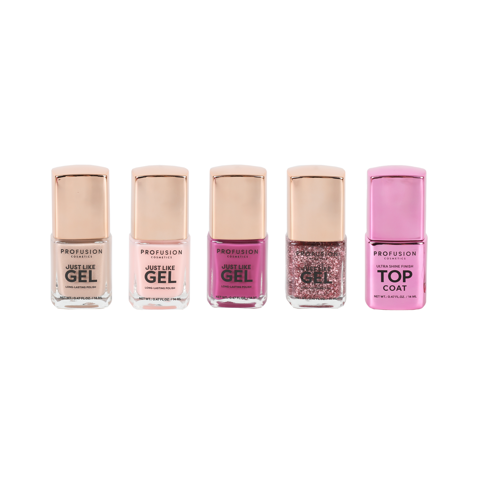 Shining Star Gel Effect Nail Polish Set