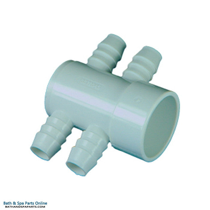 Colector Balboa de 4 puertos [conector de 3/4" x conector de 1 1/2"] (72045)