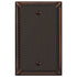 Imperial Bead Aged Bronze Cast - 1 Blank Wallplate