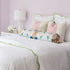 Green Scalloped Duvet Cover by Laura Park