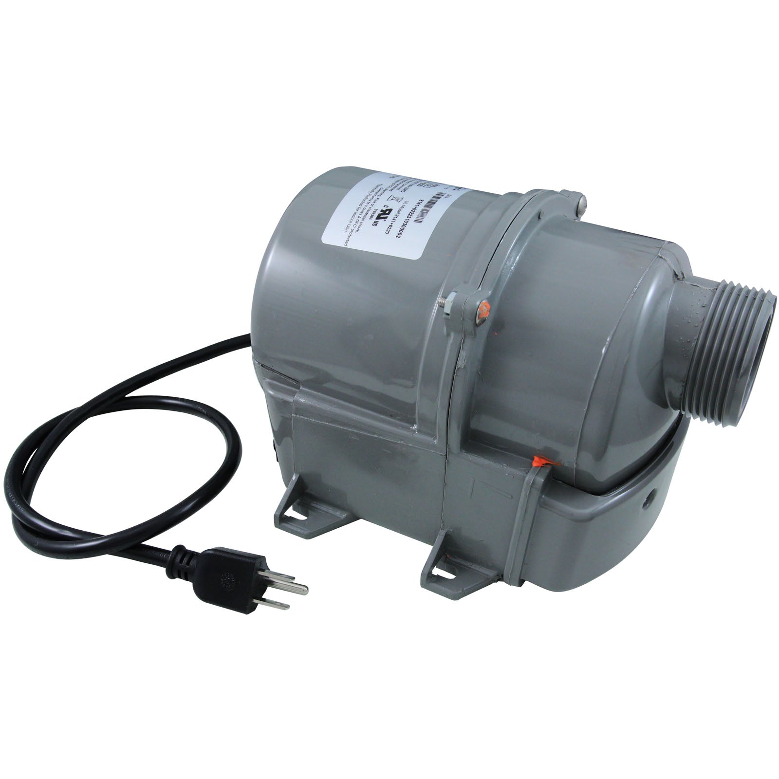 Balboa 1.0 HP Quiet-Flo Air Blower [600w Htr] [115v] [3-Speed] AS (8141+6220)