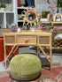 Jessie Kids Rattan Vanity and Chair