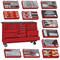 Teng Tools 1014 Piece 67 Inch Wide Roller Cabinet Tool Kit - TCMM1014MM