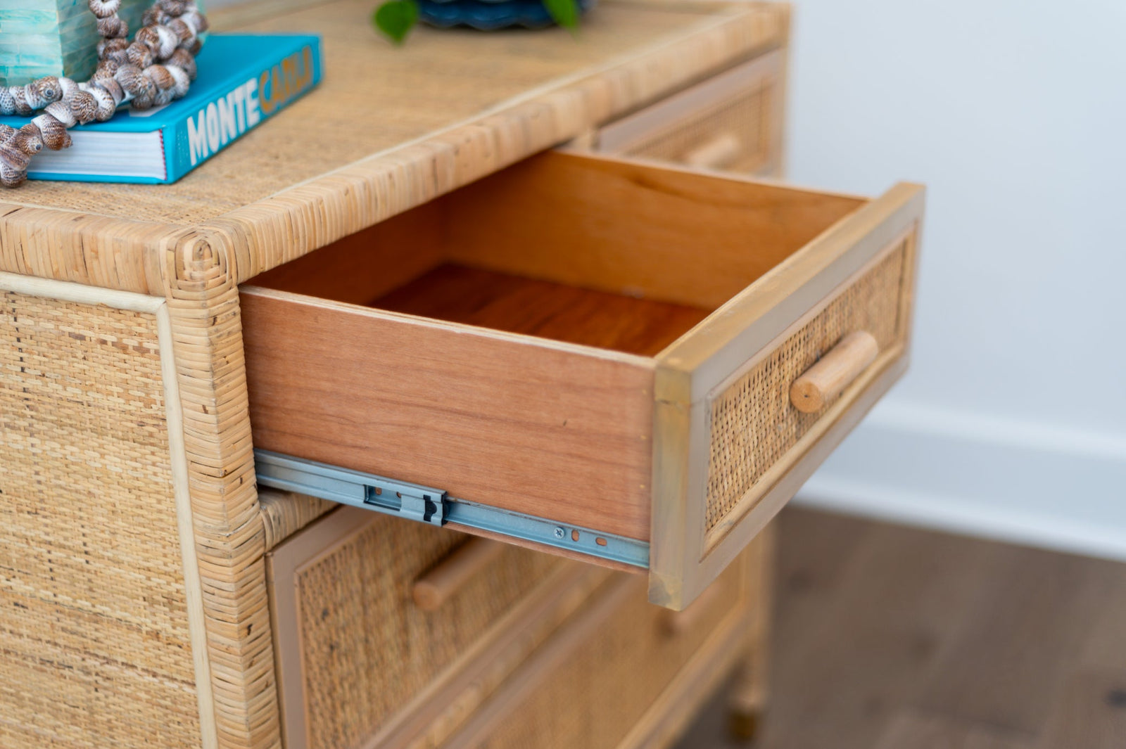 Hayes 2 Mini 4 drawer dresser - Natural Handles