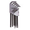 Juego de llaves Allen/Torx de grado industrial de 9 piezas Teng Tools (TX8 - TX40) - 1479TX