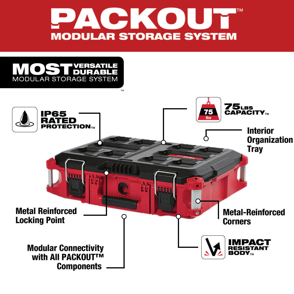 Milwaukee 48-22-8424 PACKOUT™ Tool Box