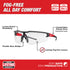 Anteojos de seguridad Milwaukee 48-73-2012 - Lentes transparentes antivaho