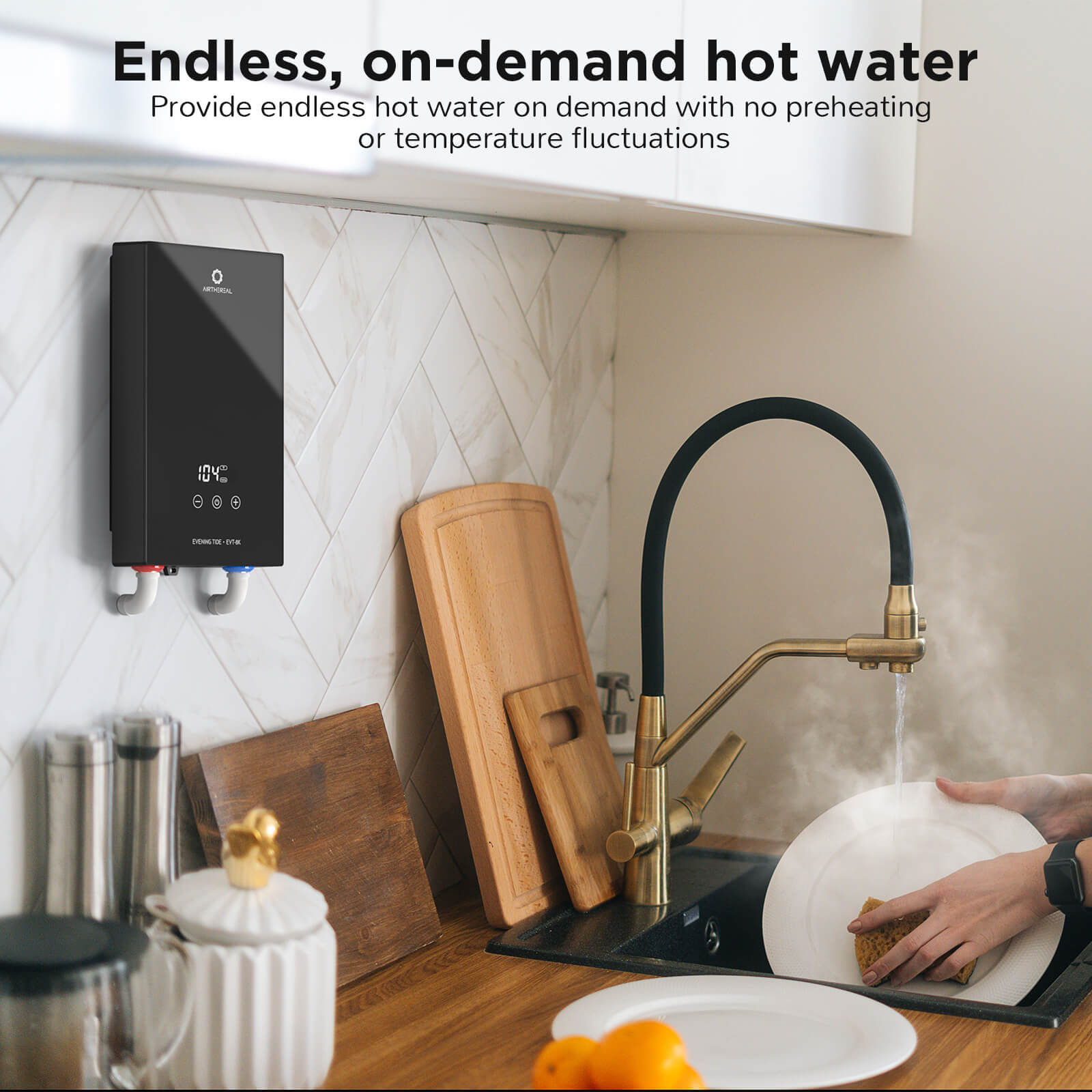 8 kW Electric Tankless Water Heater