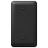 Devon Black Steel - 1 Blank Wallplate