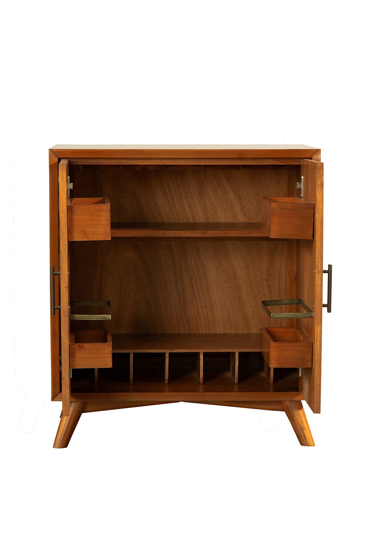 Flynn Small Bar Cabinet, Cherry Acorn